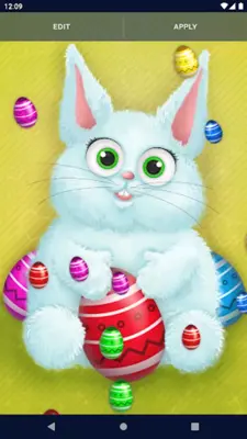 Easter Rabbit Live Wallpaper android App screenshot 4