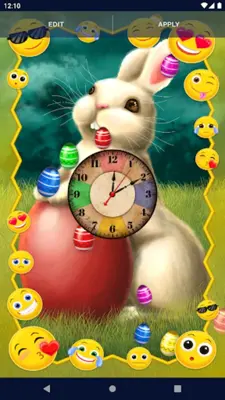 Easter Rabbit Live Wallpaper android App screenshot 5