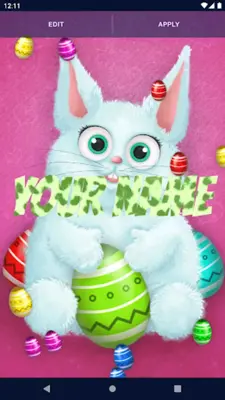 Easter Rabbit Live Wallpaper android App screenshot 6